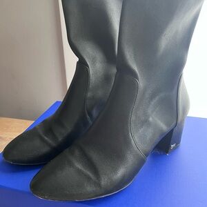 Stuart Weitzman Black Ariana 60 Sock Boot